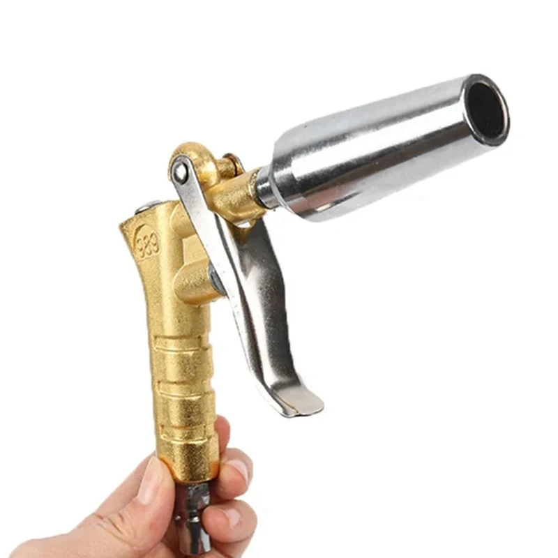 Pneumatic Car Air Blowing Tool Blow Dust Clean Tool Air Duster Air Brush Sprayer Alloy Car Washer