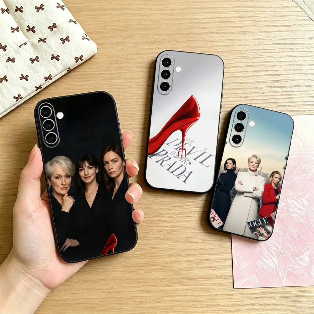 M-Miranda Movie The D-DevilS Wears PDA 2 Phone Case For Samsung Galaxy A73,A72,A71,A70,A53,A52,A51,Others Soft Black Cover