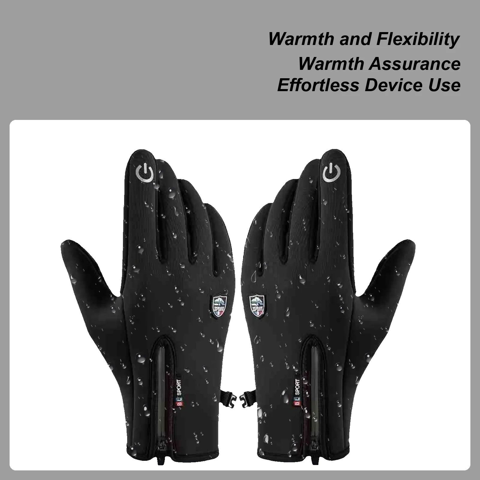 

Warm Gloves For Women Windproof Waterproof Thermal Mittens Thermal Gloves For Running Dog Walking Hiking Mountaineering Cycling