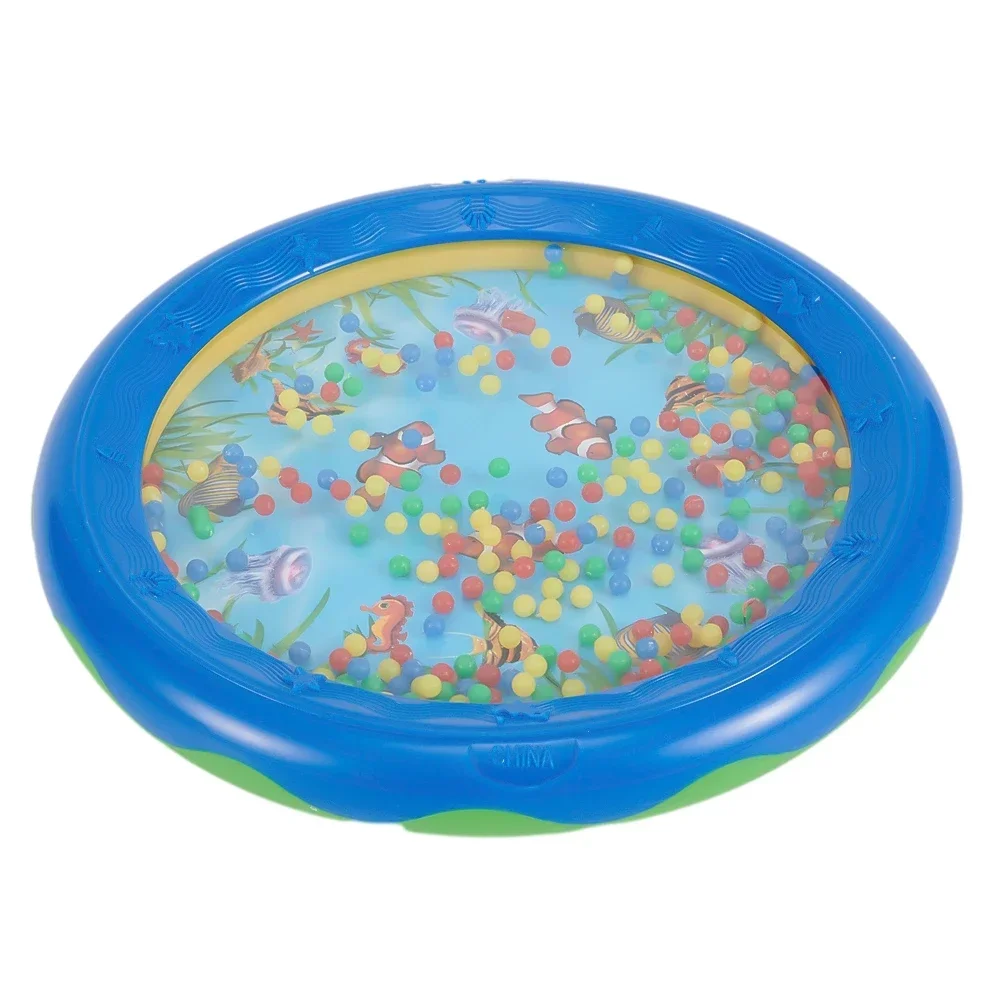 Wave Sea Sound Bead Drum Percussion Plastic Musical Educational Instrument Toys Sound Cultivate Children's Listening Skills