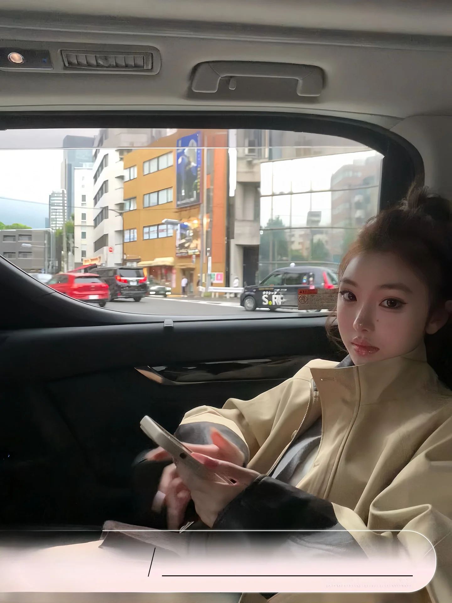 

OYFF Studio Vintage Loose Workwear Jaet Small Design Sense Autumn Top Women's Faion ort Coat Zipper Hand ket