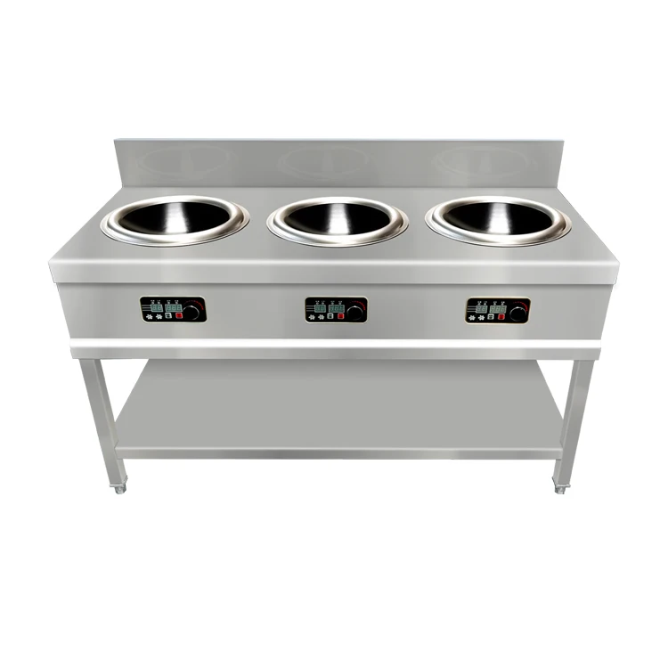 Lyroe New Design Electric Induction Stove Stainless Steel Six Burner Cooking Stove