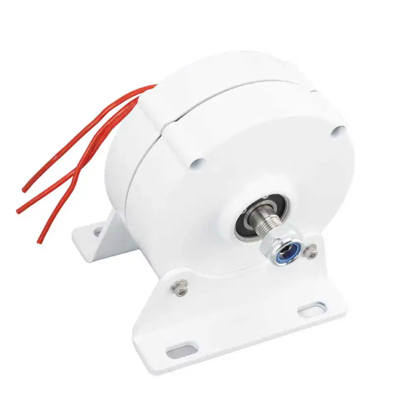 12V 24V 48V 200W Three Phase Alternator Home Permanent Magnet Electric Motor Generator for Vertical Horizontal Wind Turbine