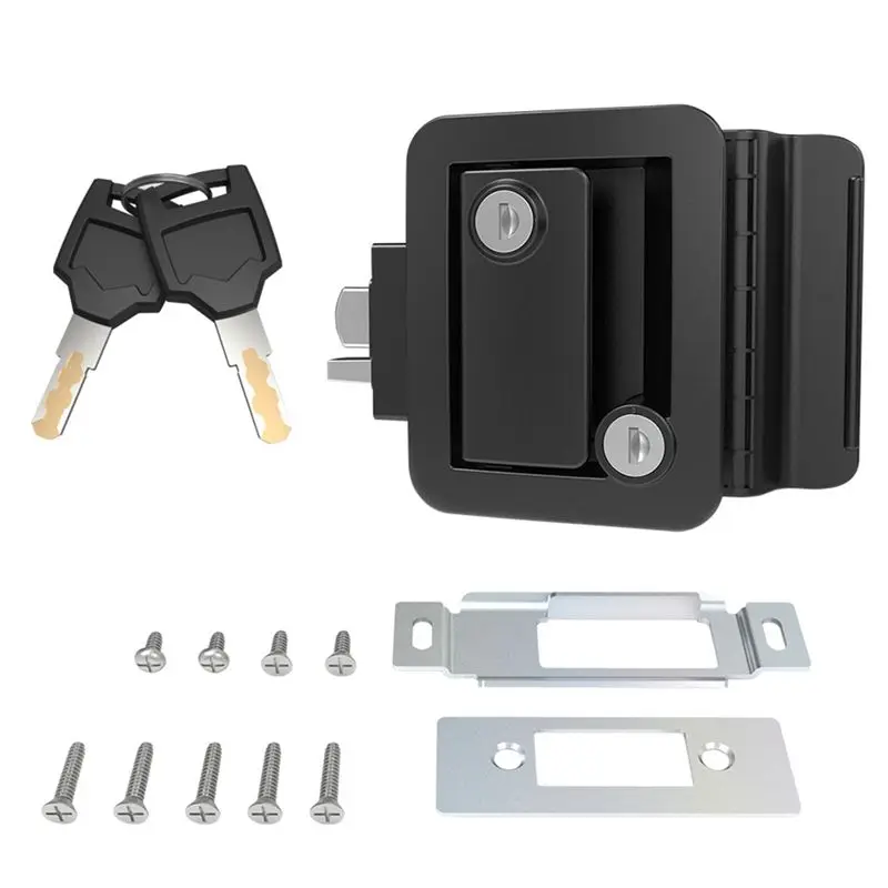 

RV Door Lock Replace Lock For RV Camper Travel Trailer Cargo Hauler Modified RV Lockset Parts-X59A