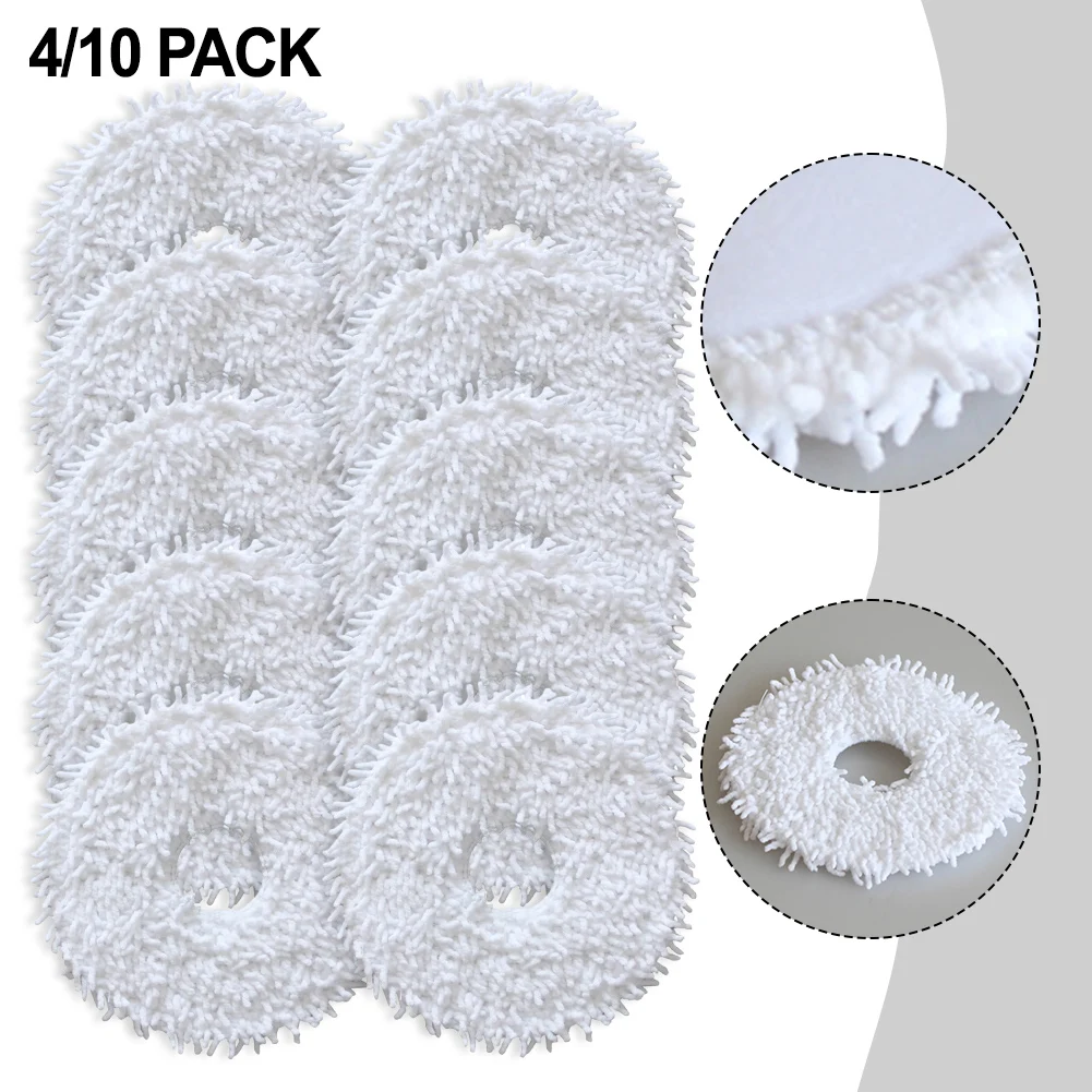 4 Pack/10 Pack Cleaning Cloth For Eureka J12 For Ultra Robot Vacuum Cleaner Accessories Cleaning Pad With Cleaning Cloth