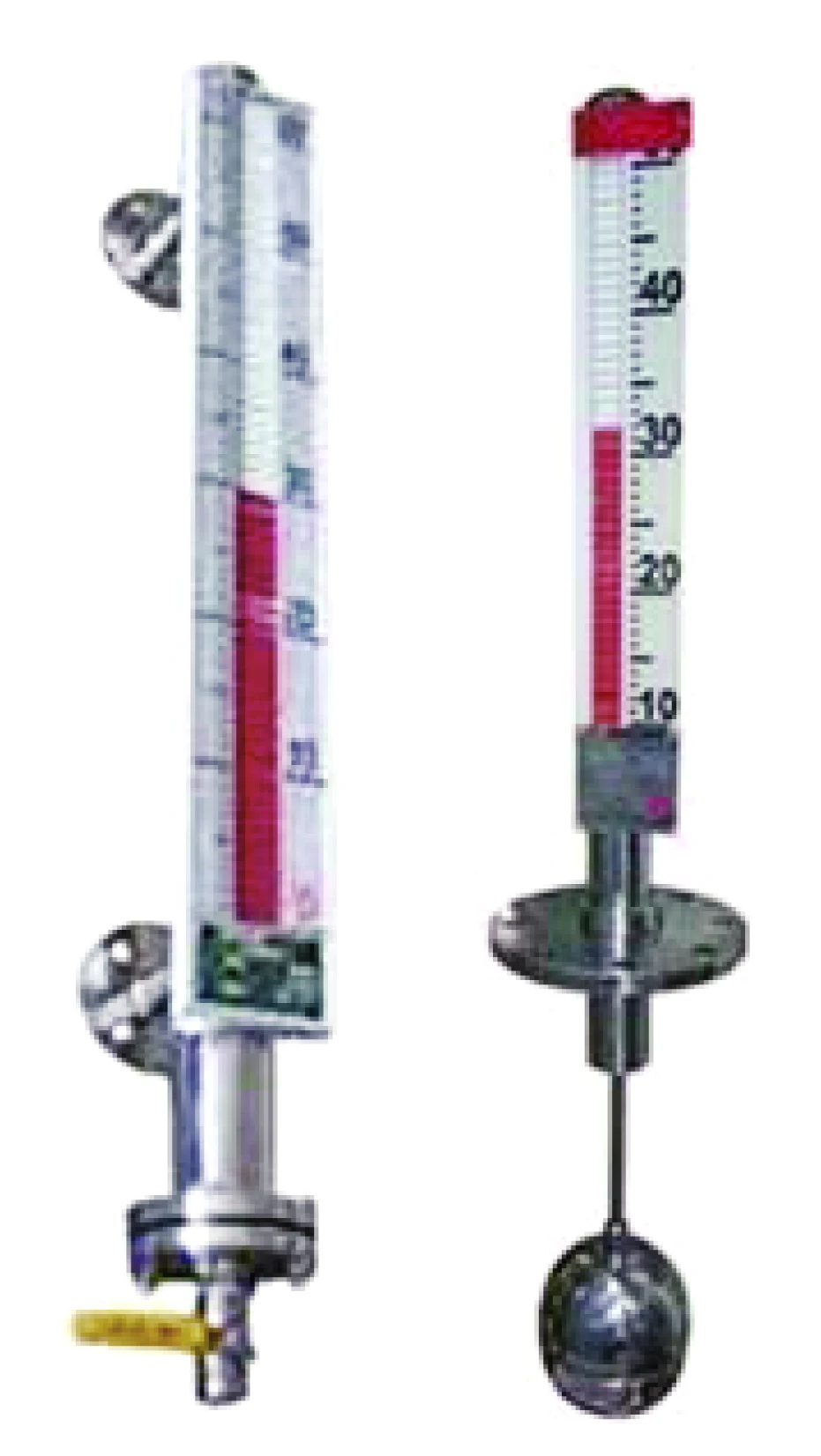 vertical mounted side mounted Magnetic float level gauge low price water float ball level gauge