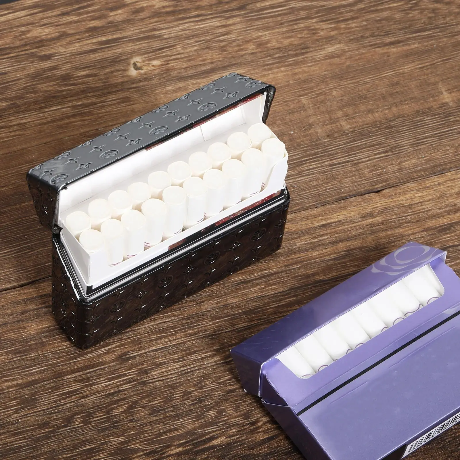 Print Flower of Good-looking Patterns Choose From 20-pack Exquisite Cigarette Boxes for Creative PC Cigarette Boxes