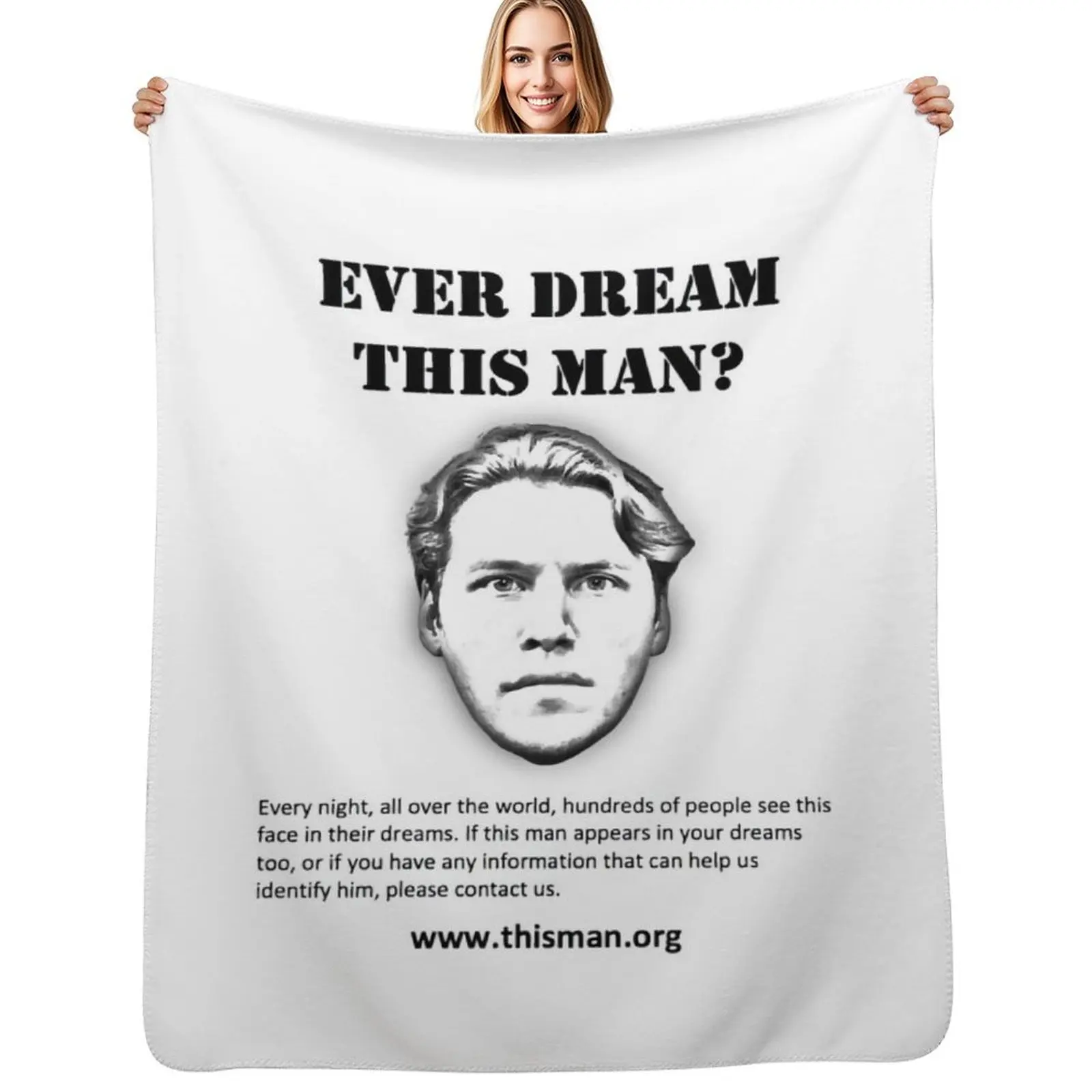 

Ever Dream This Man Jerma Meme Throw Blanket Soft Home Decor Blanket for Couch Bedroom