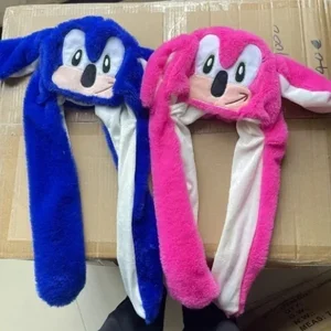SuperSonic Mouse Sonic Airbag Hat, Creative Doll, Colorful, Luminous, Funny Ears, Motion Hat, Children's Toys, Gifts 10 Main sales hat that moves the ear - №10
