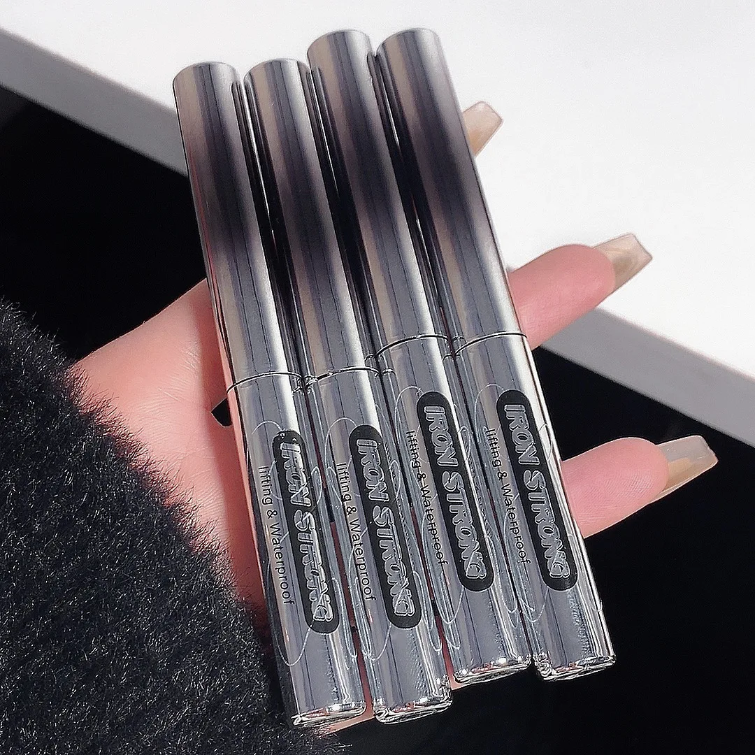 Eye Black Waterproof Fiber Long Curl Fine Brush Head Color Makeup Do Not Faint Dye Long Makeup Price