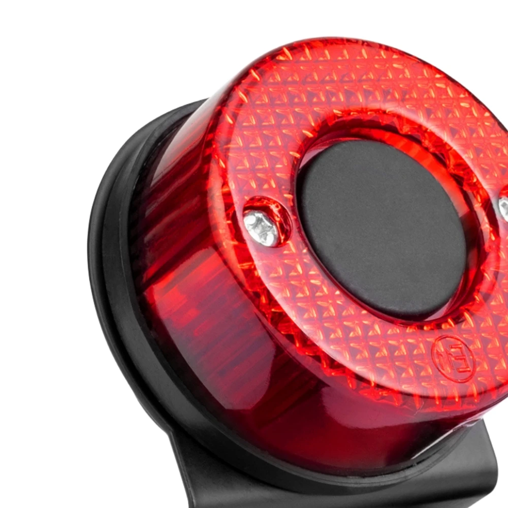 Motorcycle Retro Brake Tail Light Waterproof High Brightness LED Tail Light Round Modified Brake Light