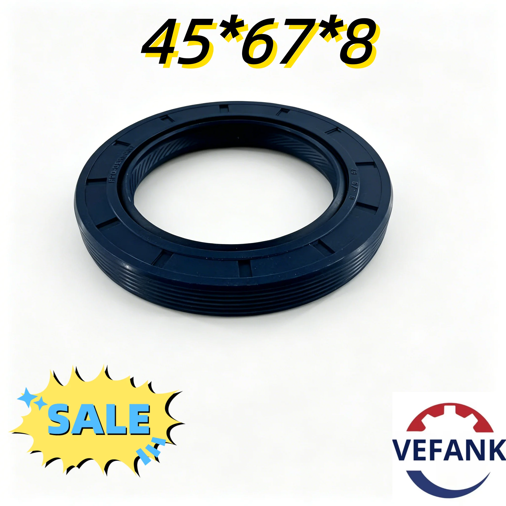 

VEFANK NBR Oil Seal Crankshaft Seal HTGL 45*67*8 mm 914.924 for Mercedes