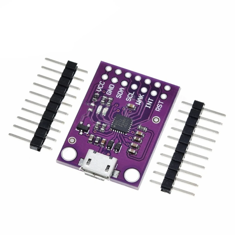 CP2112 Debug Board USB to I2C Communication Module 2.0 MicroUSB 2112 Evaluation Kit Sensor Module Adapter 4.0-5.25V