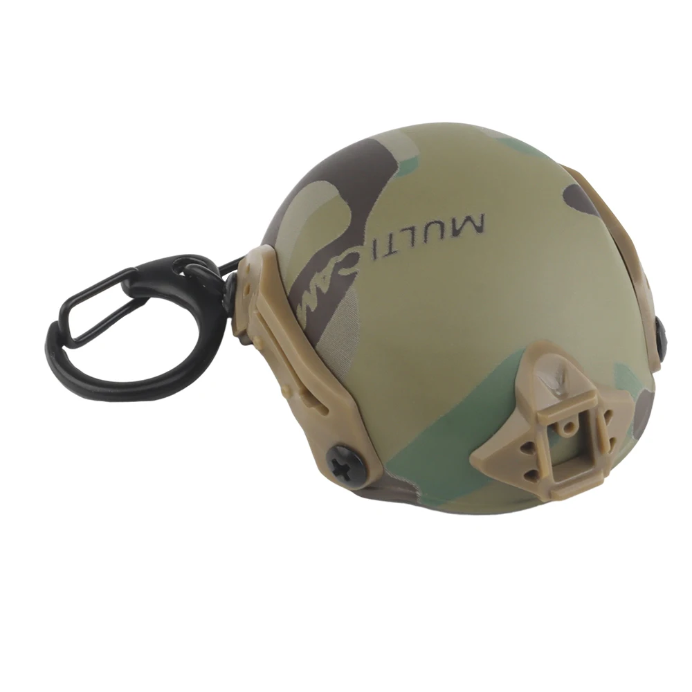 Llavero casco táctico – Mini abridor botellas militar colección - imagen 4