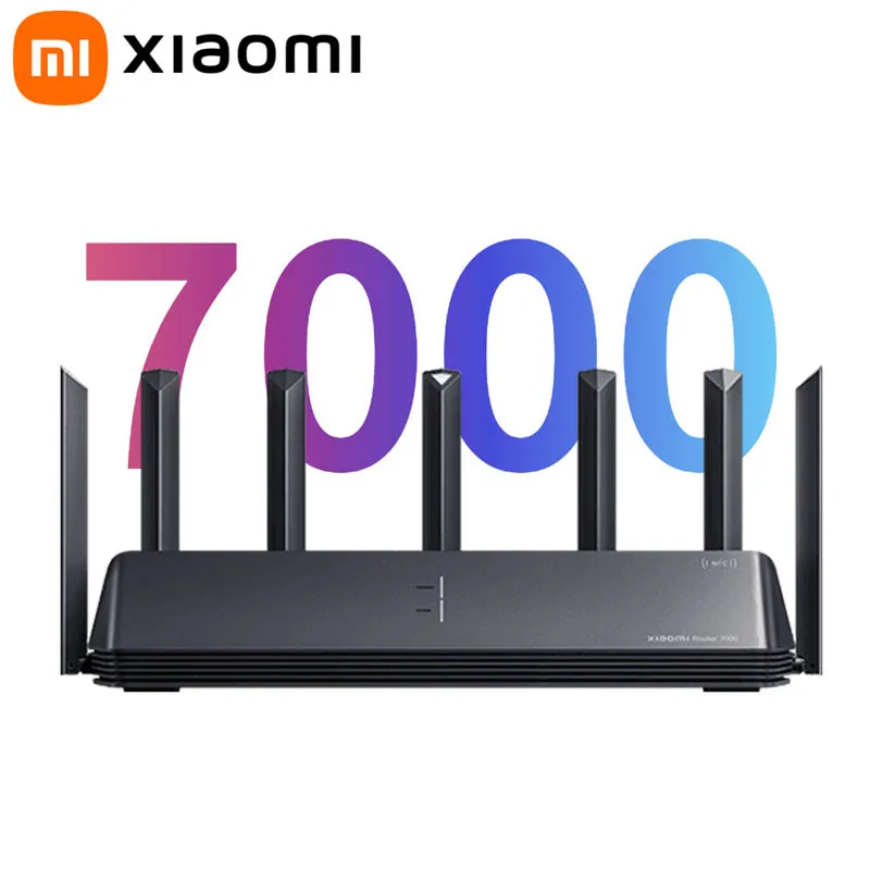 

Xiaomi Router 7000 NFC Collision Connection 8-way Signal Amplifier 2.5G Network Port 1GB Large Memory