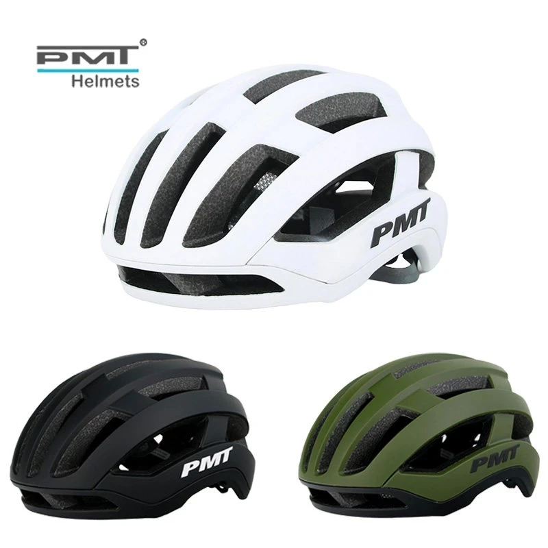 PMT Bicycle Helmet Ultralight Road Cycling Helmet Intergrally-molded MTB Road Breathable Ventilation Sport Safety Bike Helmet