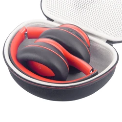 Collapsible Headset Case Compatible with-Anker Sound Core Life q10 Headphone Protector Props Storage EVA Bag with Zipper Protect