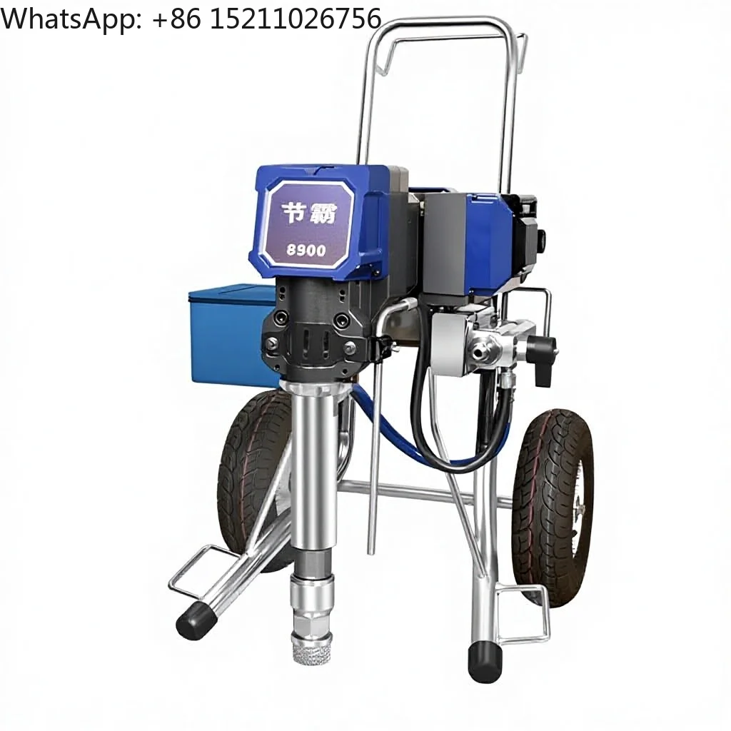 8900 Electric High-Power High-Flow 3000 psi Airless Putty Sprayer 0.045inch Nozzle for Thick Materials Plaster Latex Paint Oil