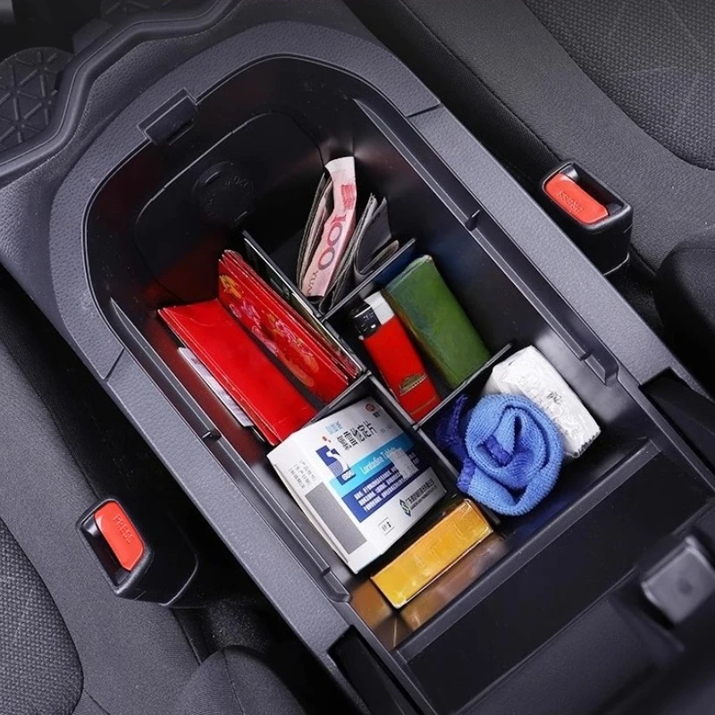 For Toyota RAV4 WILDLANDER Central Control Storage Box Armrest Box Storage Change Decorative Automotive Modification Accessories