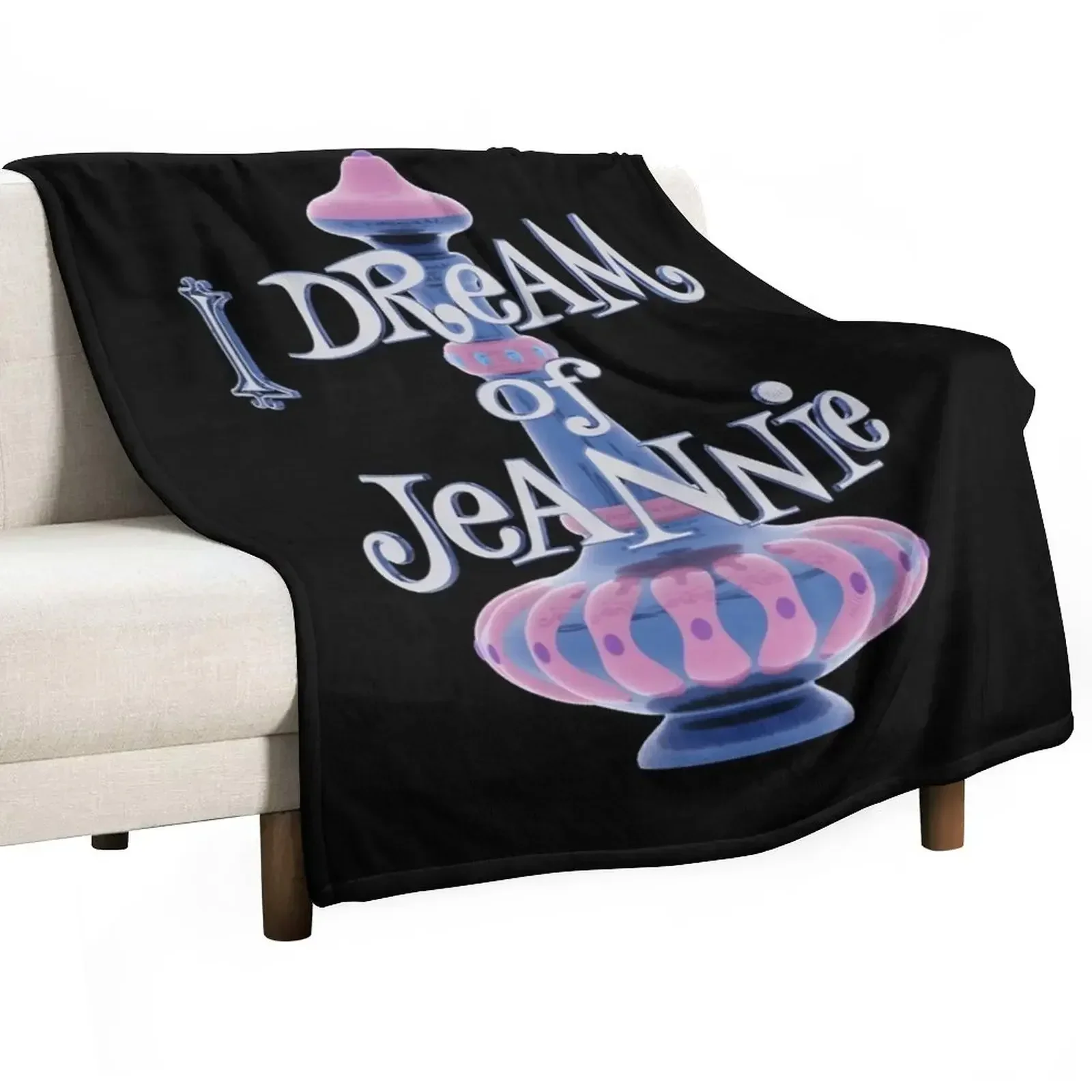 Mens My Favorite Dream of Jeannie Vintage Photograp Throw Blanket for winter Sofa Quilt Warm Decorative Sofa Blankets