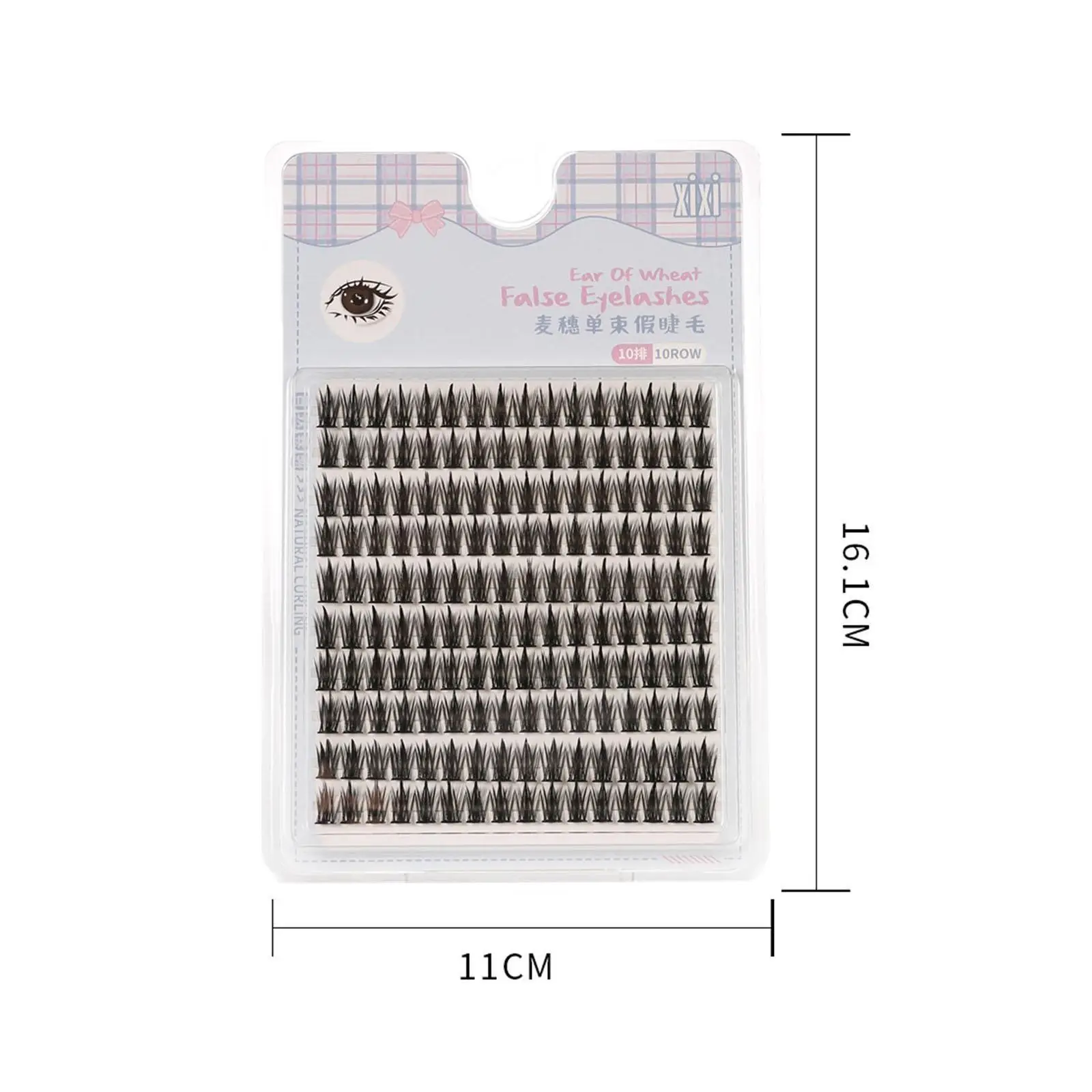 Cluster di ciglia Ciglia finte riutilizzabili pigri miste comode ciglia finte Confezione singola Ciglia finte per matrimonio