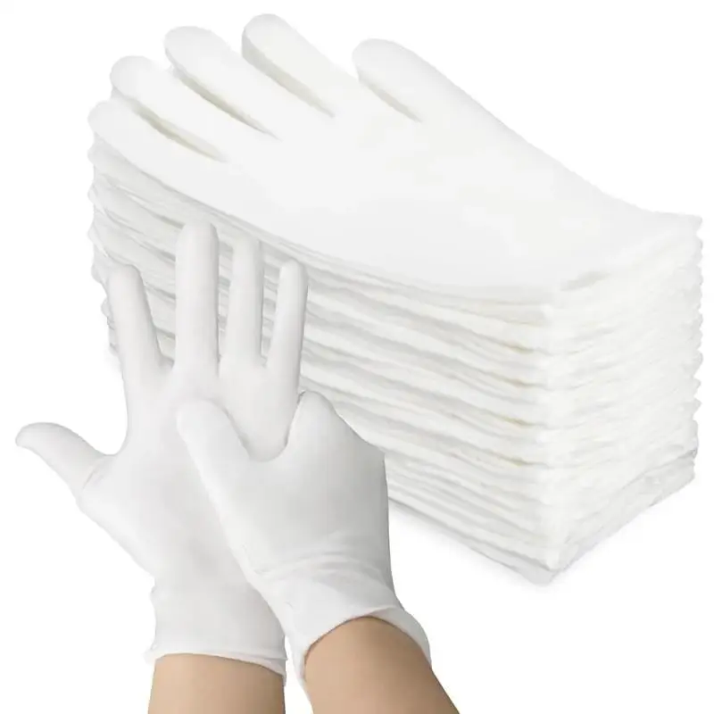 White Work Gloves for Rigorous Etiquette Checks and Practical Household Solutions