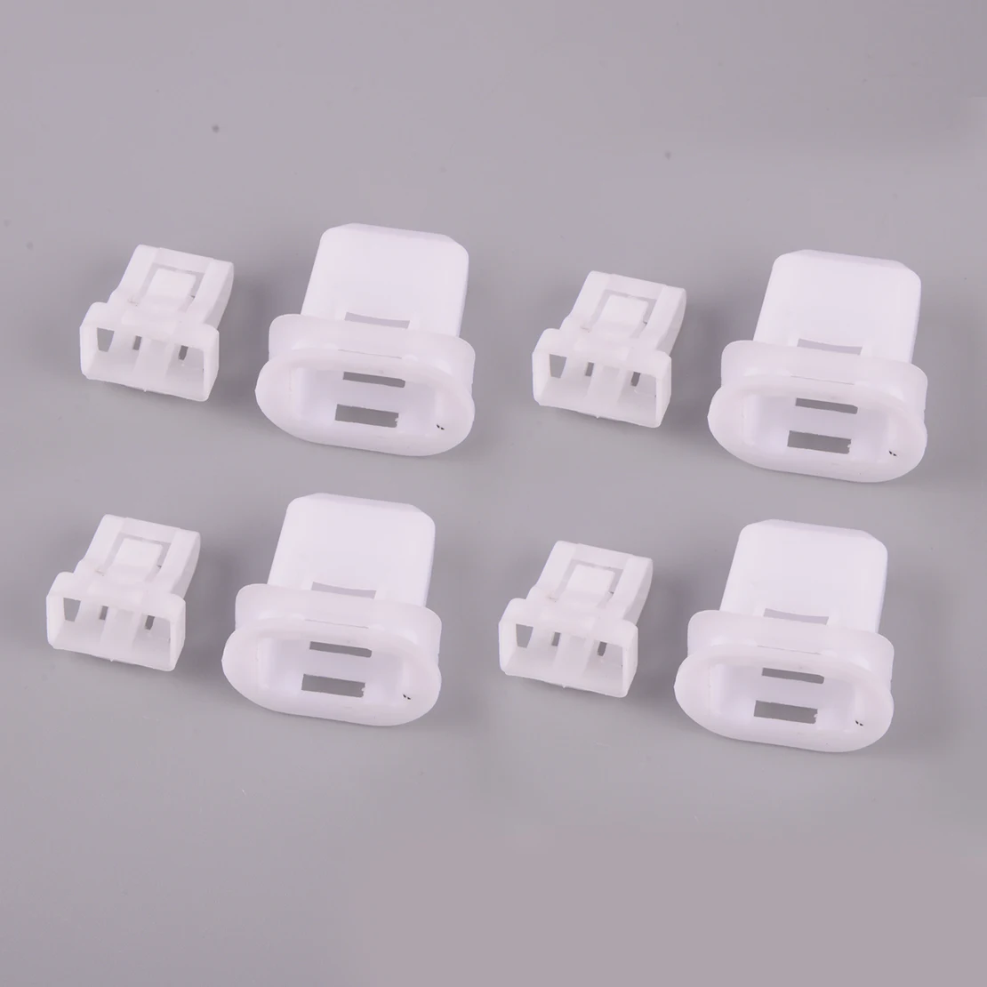 4 Sets White Car Rear Back Seat Cushion Pad Fixing Clip Buckle Retainer Fit for GM Chevrolet Plastic New