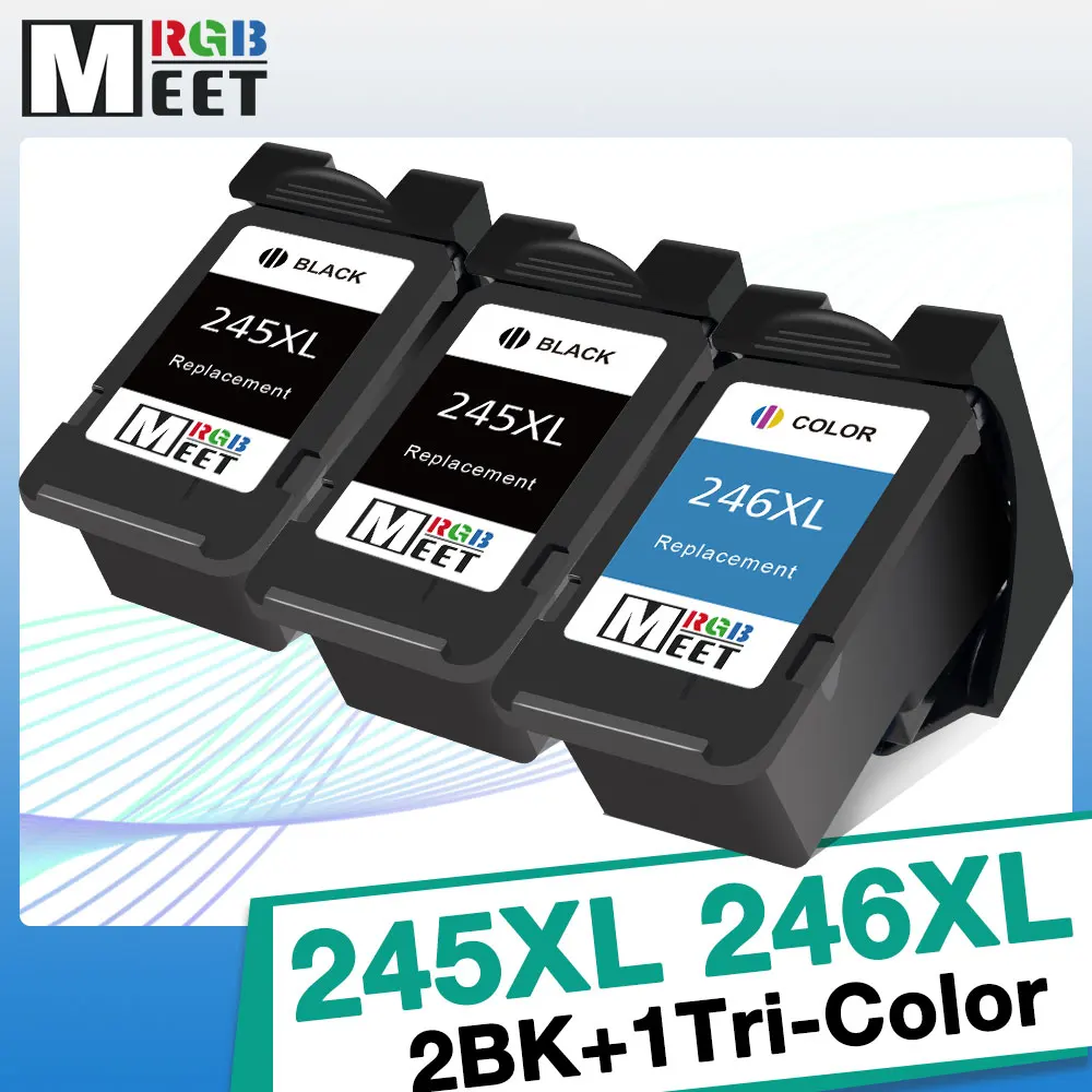 ALIZEO For Canon PG 245 246 PG245 CL246 Ink Cartridges MG2924 MX492 MG2520 TS302 TS3120 TS3122 2420 2555 Printer XL