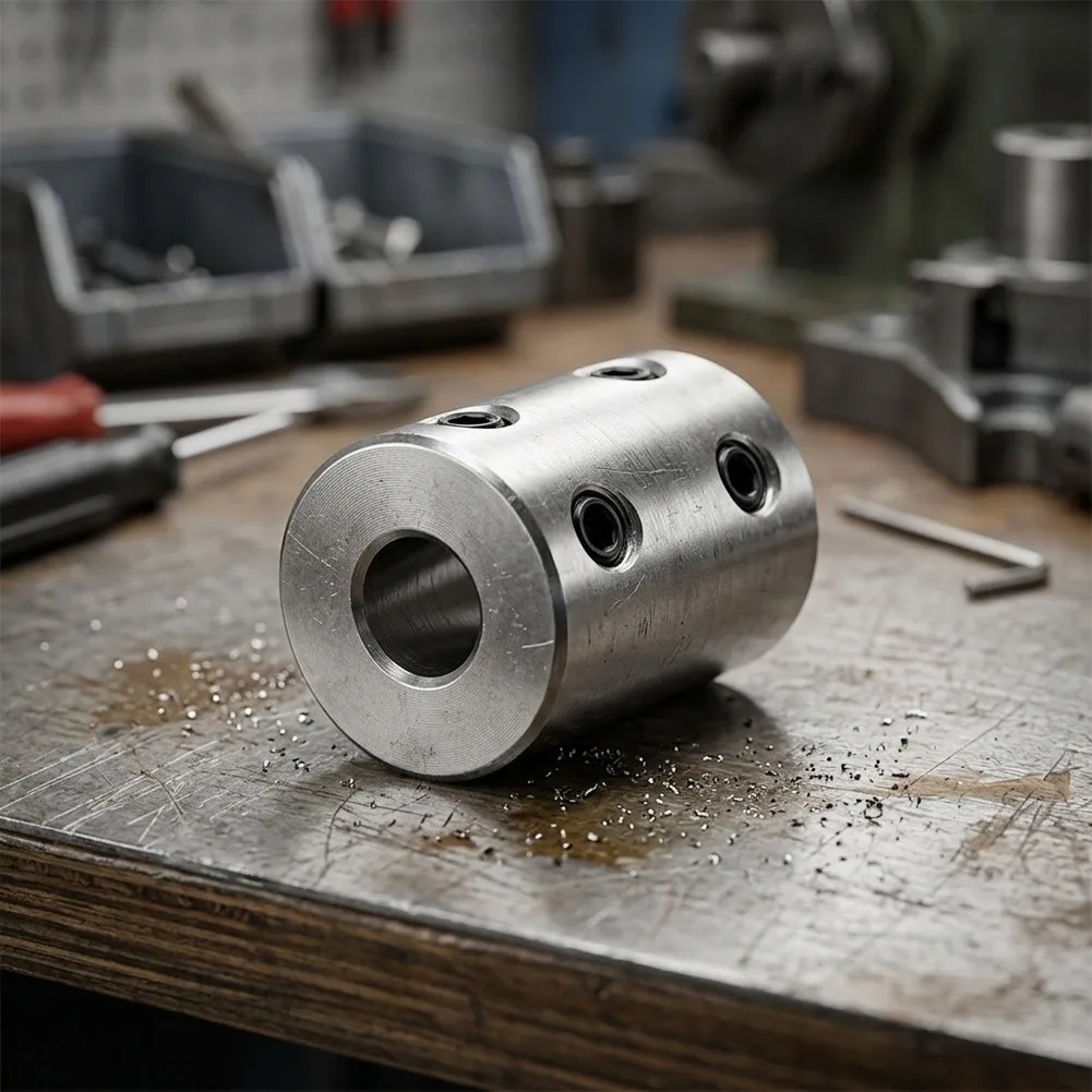 Motor Shaft Coupling Hardware Length 22mm Multiple Specification Connector Sleeve Fixing Design Outer Diameter 14mm