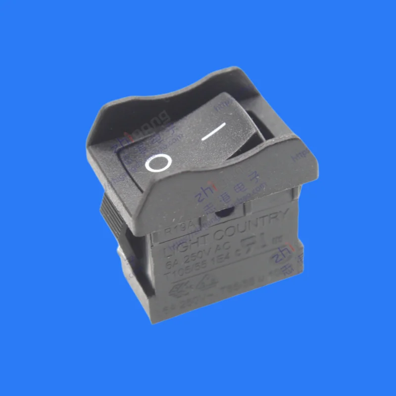

50 шт./ R19A, тумблер-переключатель питания с защитной панелью, 6A250V