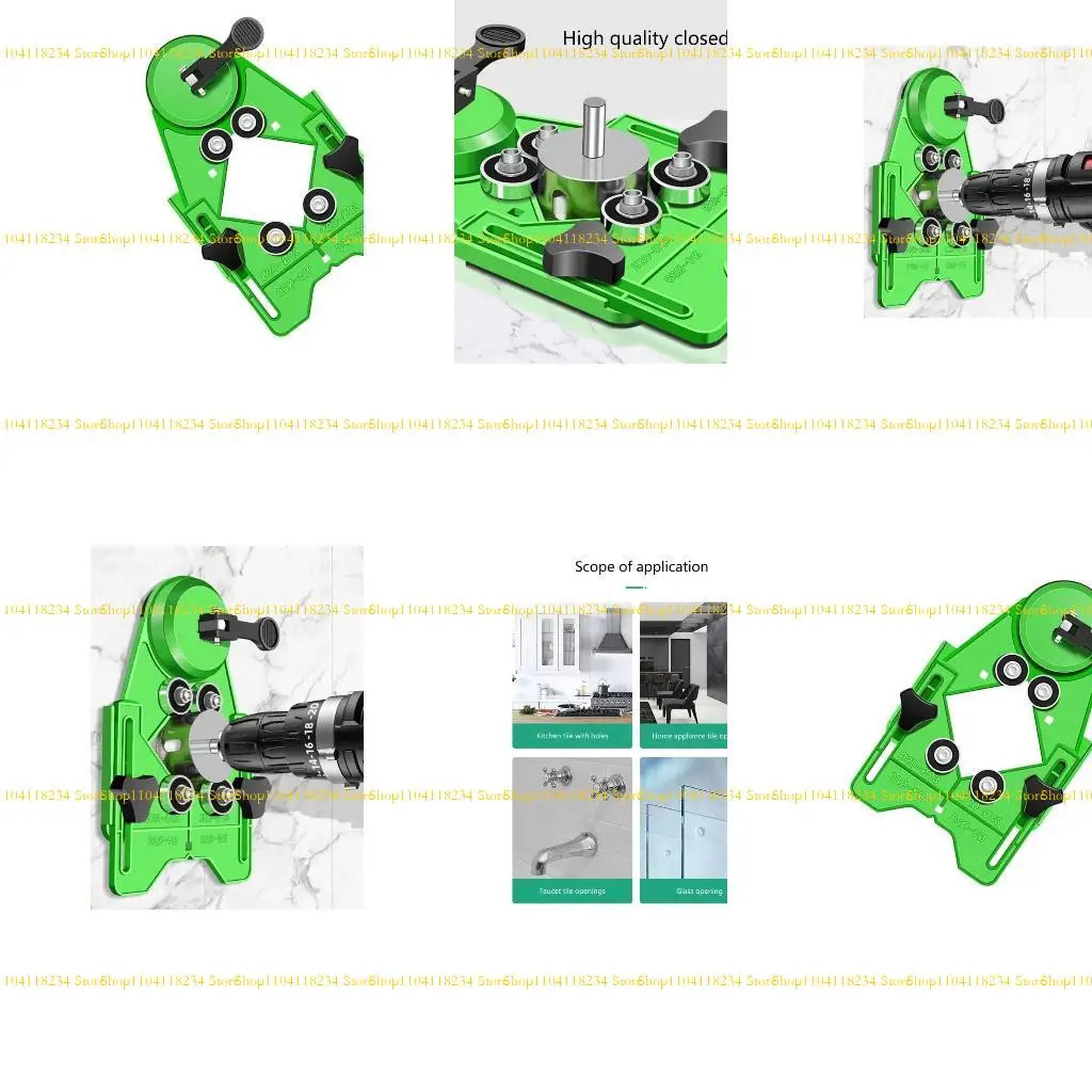

P9FB Easy To Use Tile Hole Locator For 4-83mm Clamp Ranges Efficient Installation