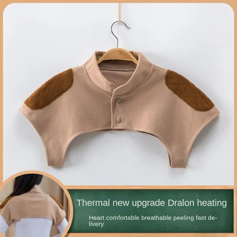 Dralon Shoulder Protection Waistcoat Sleeping Men and Women Confinement Cold-Proof Shawl Elderly Cervical Spine Warm-Keeping