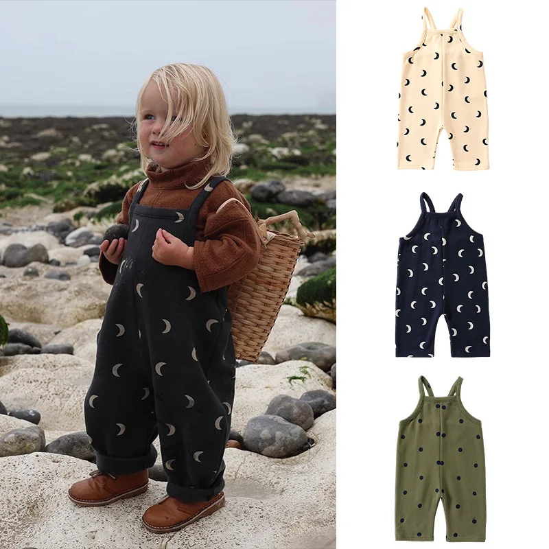 

Autumn Toddler Infant Boys Long Pants Kids Overalls Kids Baby Boy Vintage Jumpsuit Girls Clothes Clothing Outfits Trousers