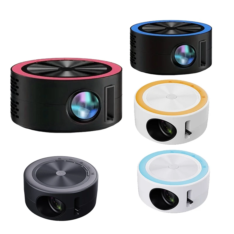 G320 LED Mini Projector Video Beamer Support 1080P USB Sync Screen Smartphone Kids Projetor Home Theater PK YT200 Easy Install E