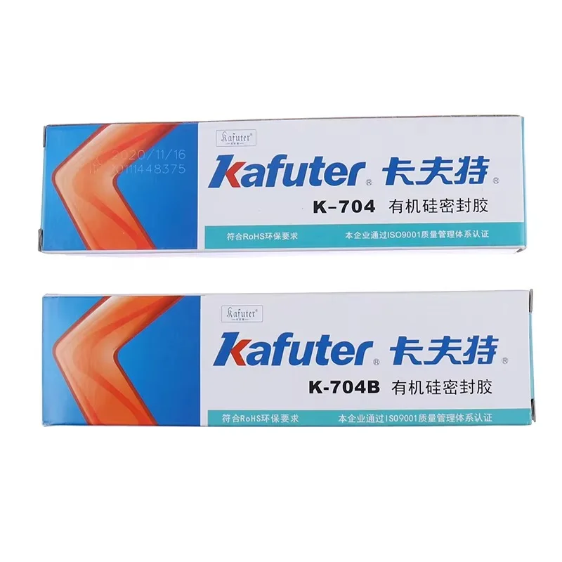 Colla isolante elettronica senza componenti adesivo industriale in Silicone 45g K-704 704B RTV colla per balle bianca in gomma siliconica