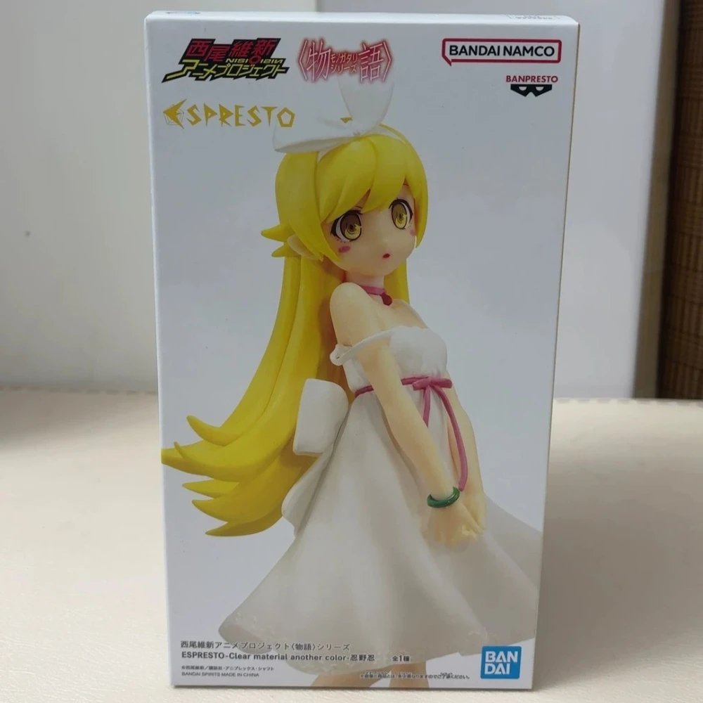 متوفر في المخزون بانداي الأصلي بانبريستو مونوجاتاري سلسلة اسبريستو مادة واضحة لون آخر أوشينو شينوبو 20 سنتيمتر لعبة مجسمة أرقام #6