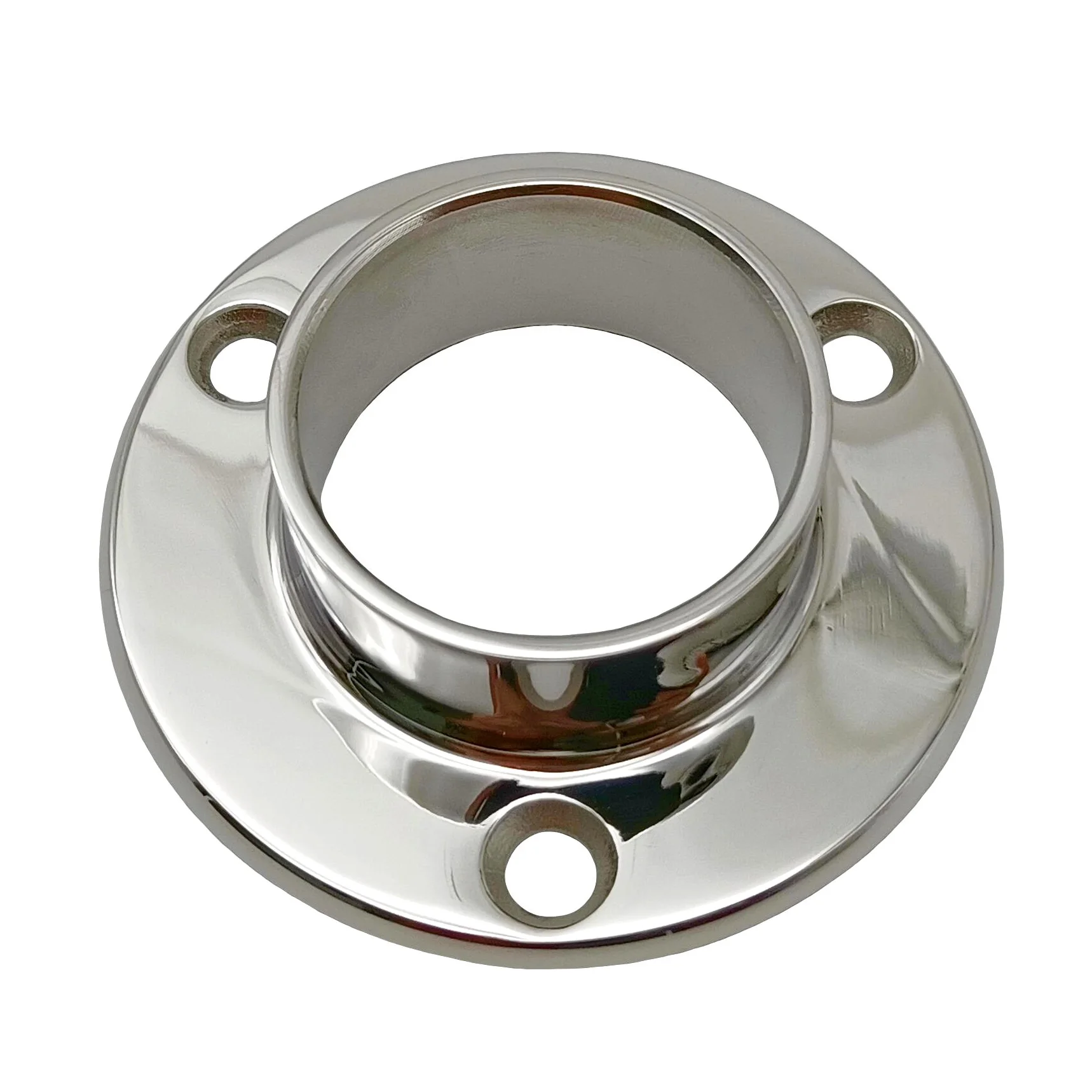 316 Stainless Steel Balustrades Stair Railing Handrail Base Flange for Railing Post Baluster