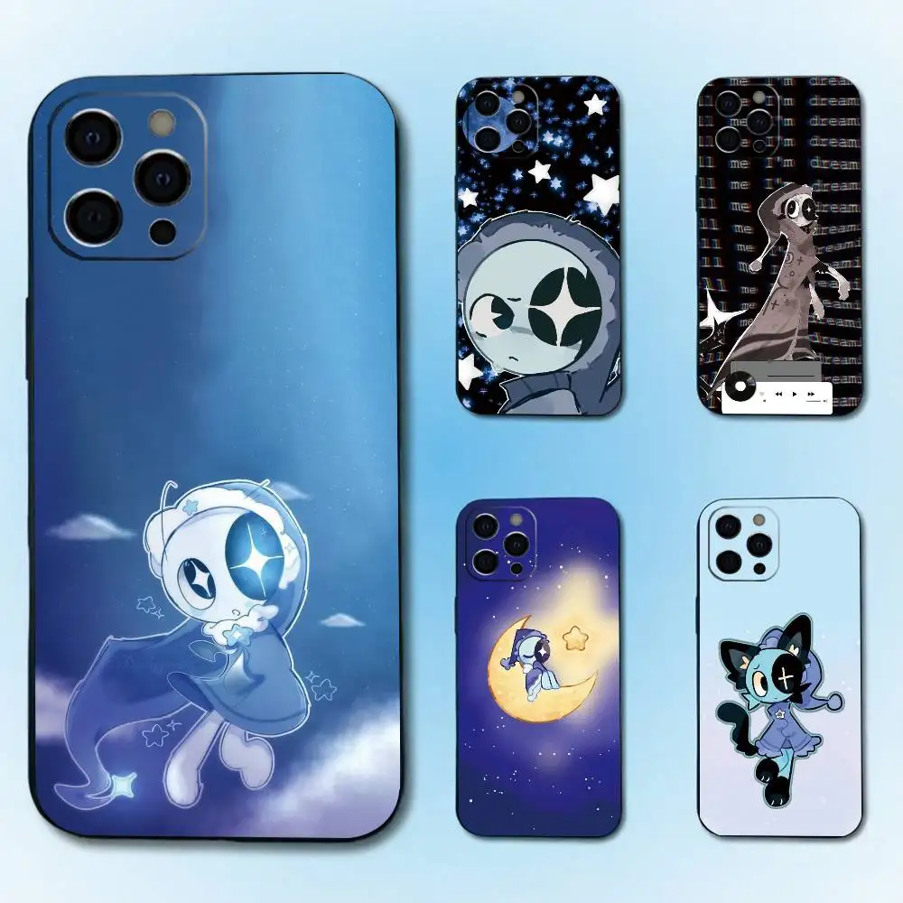

Dandys World Astro Phone Case For iPhone 17, 16,15,14,13,12,11 Plus,Pro Max, Others Soft Black Cover
