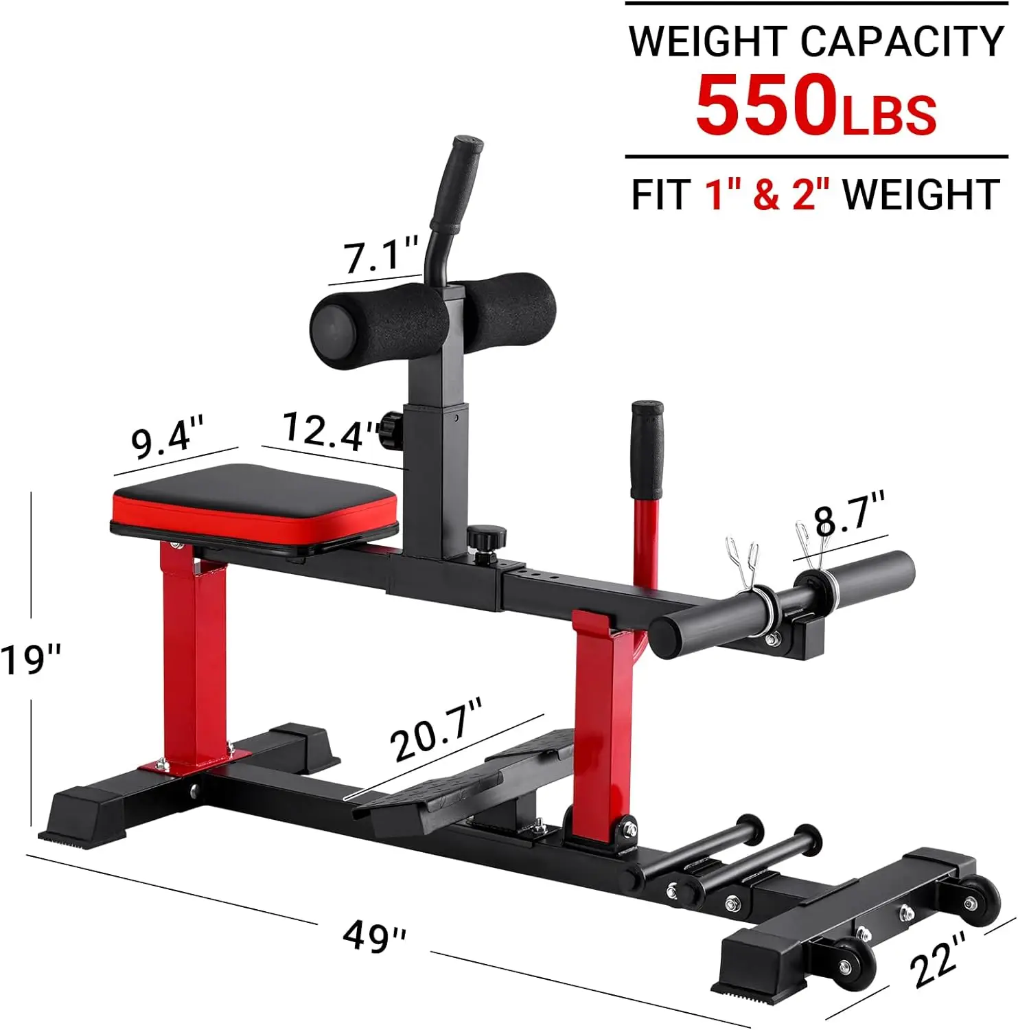 Imagem -05 - Equipamento de Ginástica Máquina de Força Placa Carregada Bezerro Sentado para Uso Doméstico e Uso Comercial Bench Press Gym