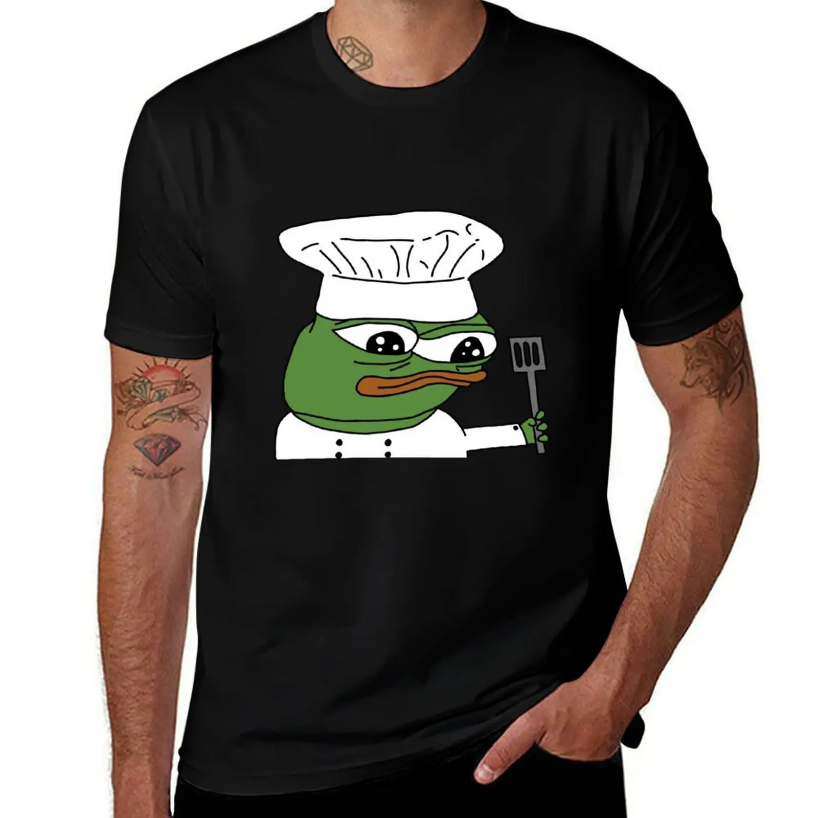 Футболка Peepo Chef, забавные футболки, мужская футболка