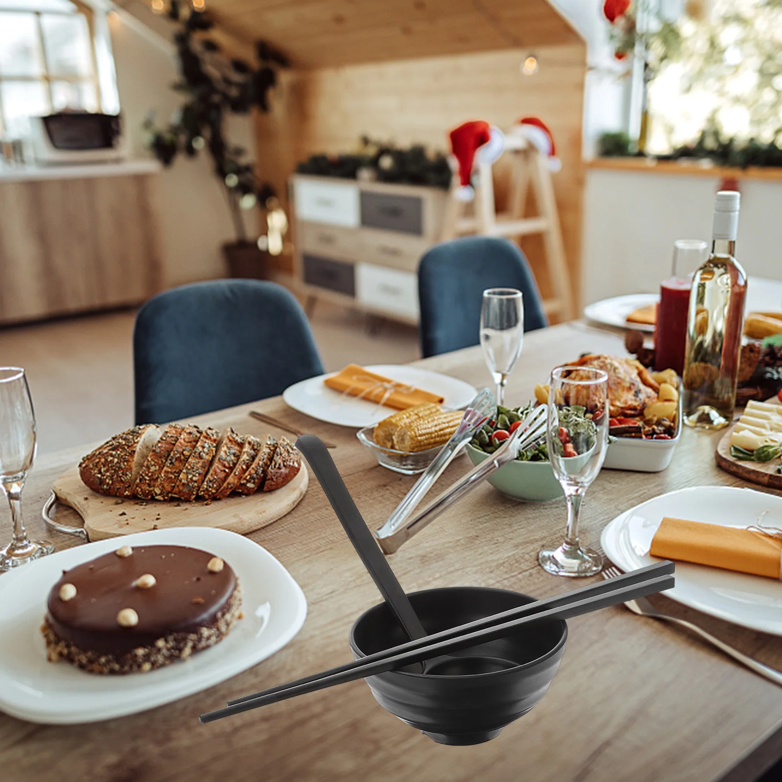 

Melamine Noodle Bowls Set Plastic Ramen Soup Bowls for Home Restaurant Hotel Food Storage Plastic Bowl