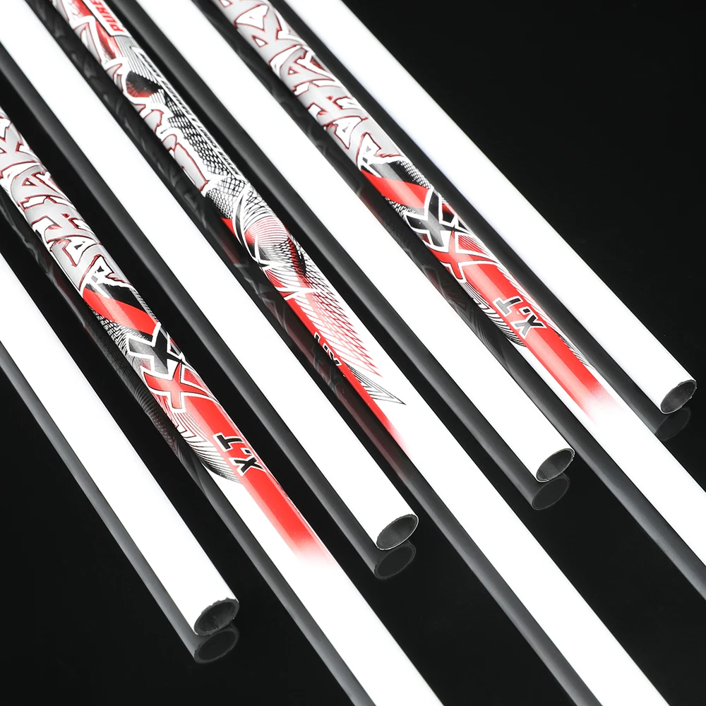 Pure Carbon Arrow Shaft, Arco e flecha, Caça, Acessórios de Tiro, Spine300, 350, 400, 500, 600, 700, 800, 6, 12pcs, 32\