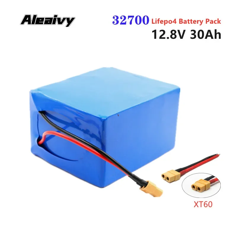 

12v Battery 32700 Lifepo4 Battery Pack 4S3P 12.8V 30Ah with 40A Balanced BMS for Electric Boat and Uninterrupted Power Supply