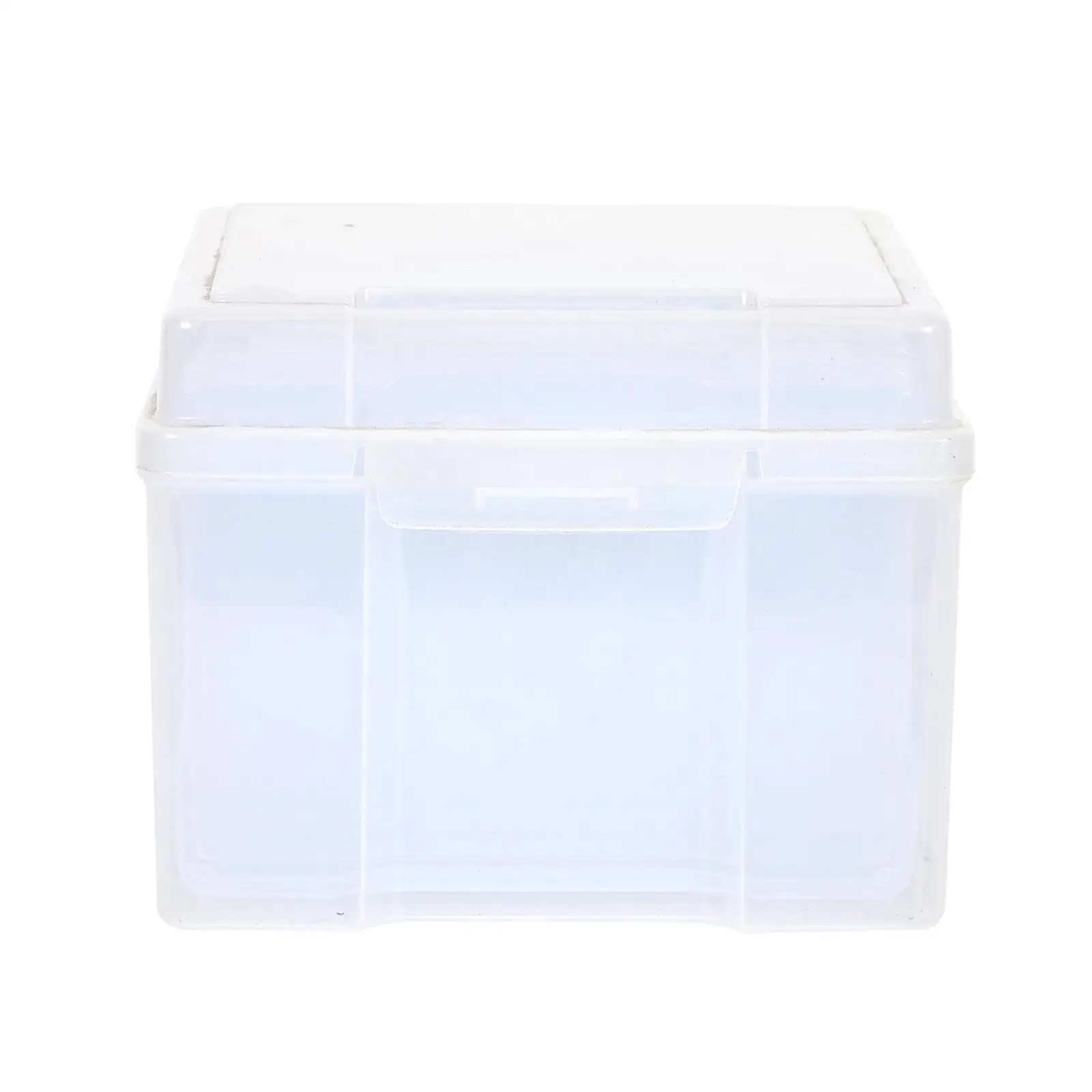 5x7 inch Photo Storage Box High-quality Plastic Craft Organizer Transparent