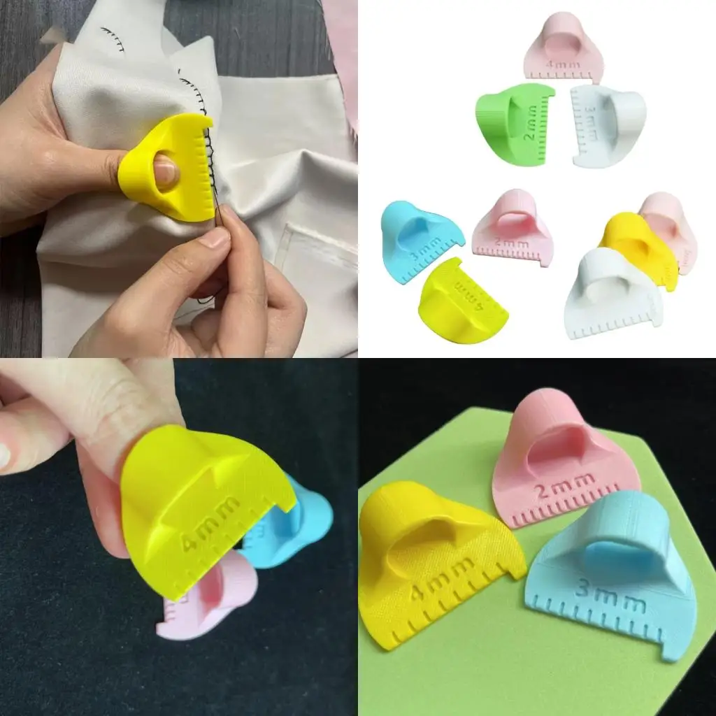 

3Pcs Patchwork Stitching Aid Finger Sewing Ruler Patchwork Measuring Tool high quality,Quilting Finger Ruler For Stitching Sewin