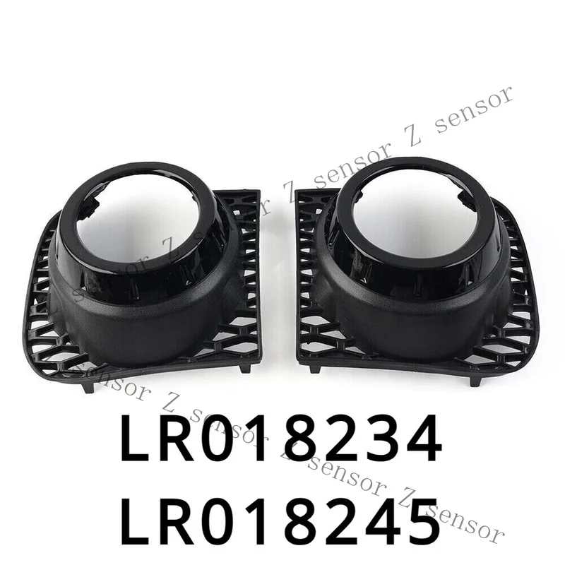 Z+ 1Pair Front Bumper Fog Light Cover Grilles For Land Rover Range Rover 2010-2012/
