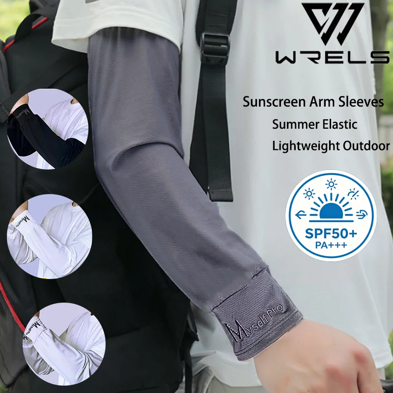 1 Paire de Manches de Protection Solaire pour l'Été, Élastiques, Légères, Respirantes, Séchage Rapide, Protection Solaire, Manches de Sport pour Activités de Plein Air