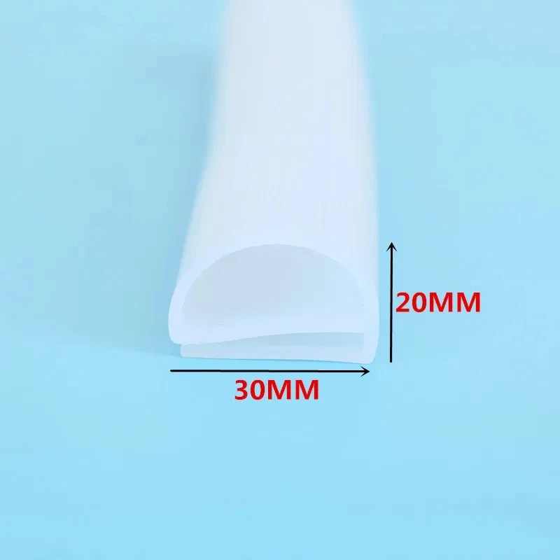 1/2/5M e-type high-temperature resistant waterproof and anti-collision oven door sealing strip