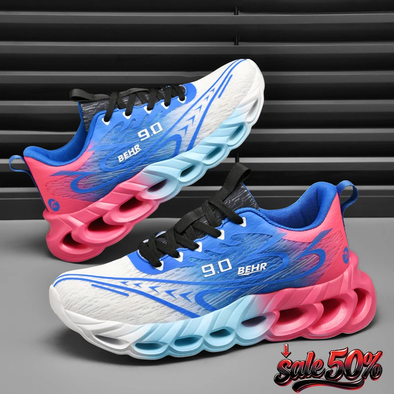 

2026 New Marathon Men Running Shoes Breathable Outdoor Sports Shoes Lightweight Sneakers Comfortable Athletic Training Footwear