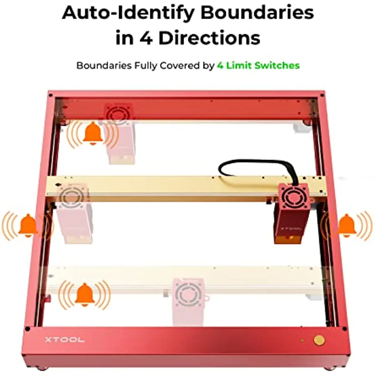 xTool D1 Pro Laser Engraver 5W Laser Engraving Cutting Machine (Please check the bundle for more options)